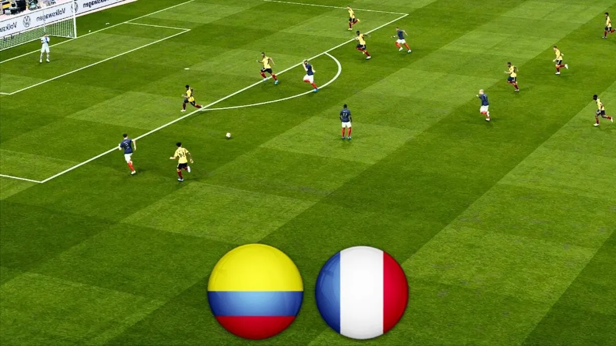 كولومبيا ضد فرنسا — EG news
