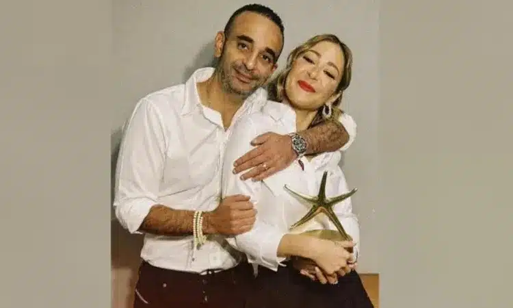 منه شلبي: منة شلبي: تكريم من أحمد الجنايني بعد نجاح مسلسل صحاب الأرض