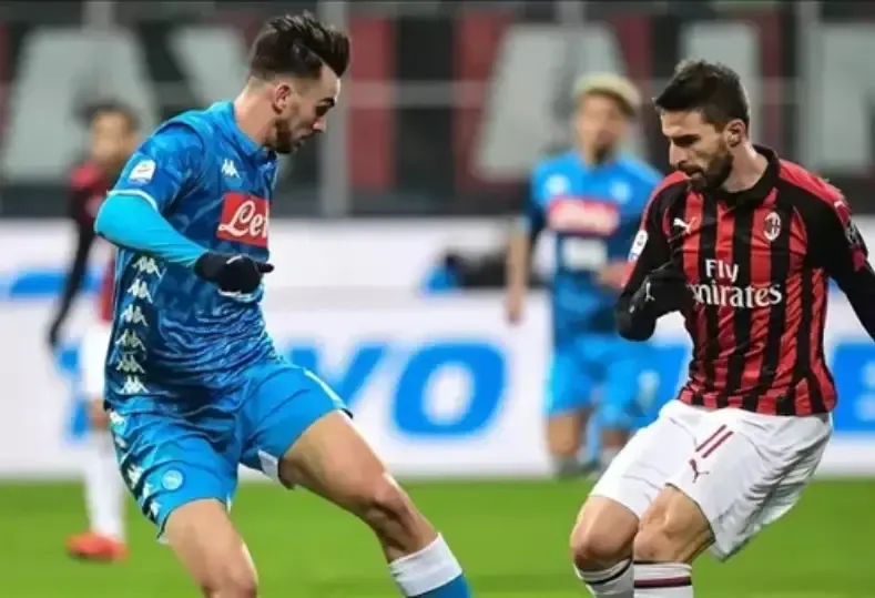 نابولي ضد ميلان — EG news