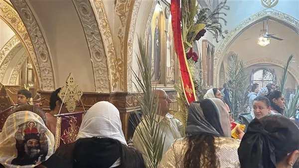 قداس احد الشعانين — EG news