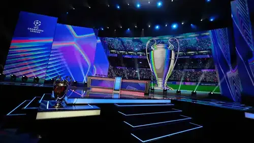 جانب من حفل قرعة دوري أبطال أوروبا 2026/2027